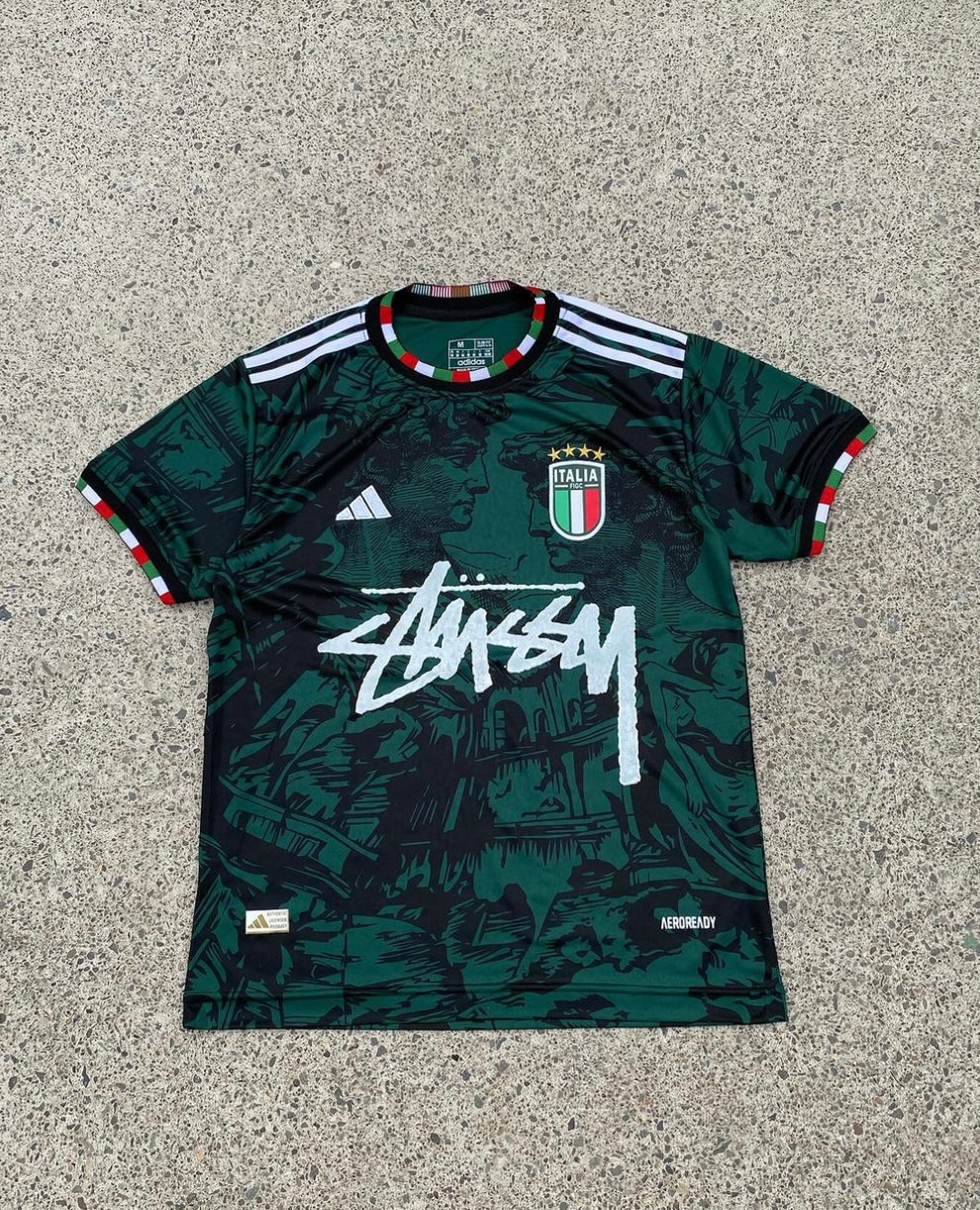 STÜSSY X “ITALY” JERSEY - GREEN