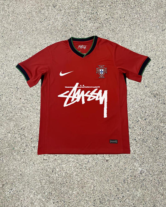 STÜSSY X “PORTUGAL” JERSEY - RED