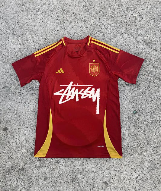STÜSSY X “SPAIN” JERSEY - RED