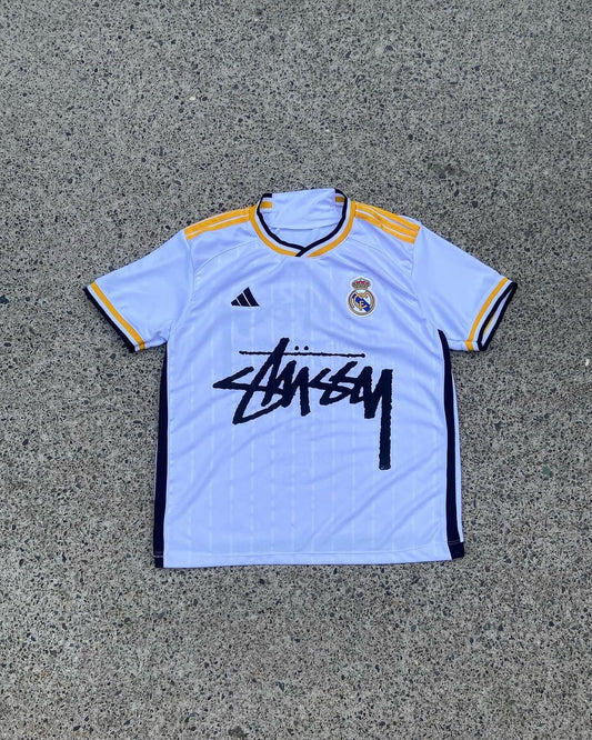 STÜSSY X “REAL MADRID” JERSEY - WHITE (Y-3 Edition)