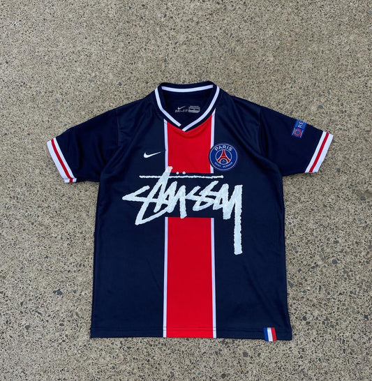 STÜSSY X “PSG” JERSEY - BLUE/RED