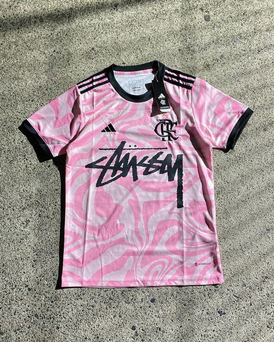STÜSSY X “FLAMENGO” JERSEY - PINK